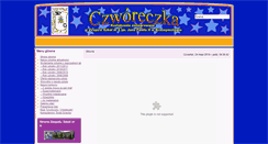 Desktop Screenshot of czworeczka.netarteria.info